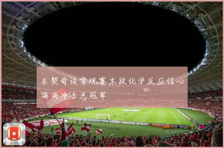 东契奇谈常规赛末段化学反应信心满满冲击总冠军